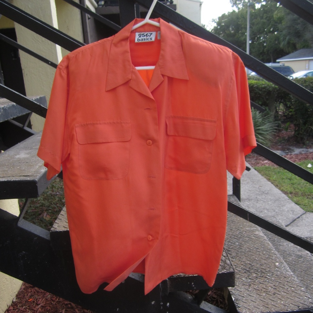 100% silk shirt